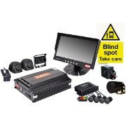 Durite FORS/DVS Safe System (Phase 1) Compliant Kit | 7" Monitor | 4 Cameras | 4G DVR (1TB HDD) | for Rigid vehicle (>7.5T) - [0-774-26]