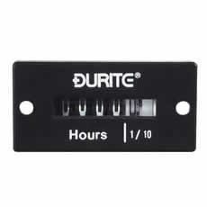 Durite 0-523-58 8-32V Rectangular Engine Hour Counter