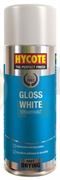 Hycote 865768 Gloss White Automotive Paint - 400ml Aerosol