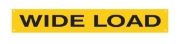 Front Flexible 'WIDE LOAD' Vehicle Marker Board | 1900 x 300mm | Pack of 1 - [350.WLOAD1F]