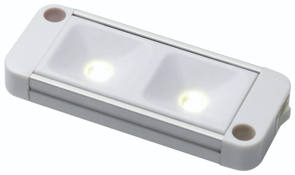 Labcraft TI3_2-1MVS Novalux (107mm) 2-LED Interior Light with Switch 354lm 12/24V