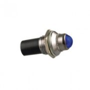 LED Autolamps PL Series Screw-Fit LED Warning Lights | Ø24mm Hole | Blue | 12V | Pack of 1 - [PLB12]