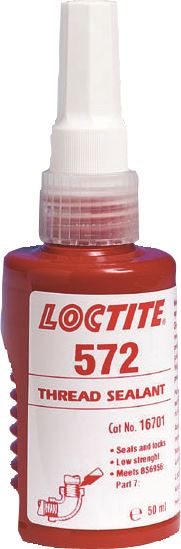 Loctite 572 Pipe Sealant - 50ml Bottle