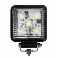 LED Autolamps 11015 Square 5-LED 756lm Work Flood Light 12/24V - 11015BM