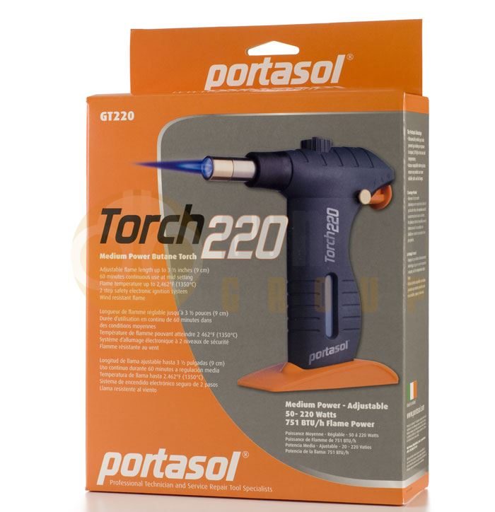 GT220 Portasol Torch 220 - Medium Power Butane Torch