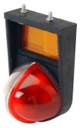 Truck-Lite/Rubbolite 55/01/00 LEFT/RIGHT End-Outline Marker Light w/ Reflex [Cable Entry]