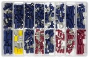 Assorted Insulated Crimp Terminals - Box of 365 - [1023.DB5]
