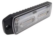 DBG M35 Series Amber 6 LED Strobe Light | R65 (Class II) | IP69K - [HPF307VV]