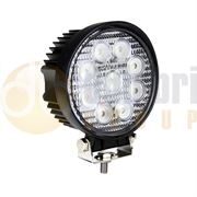LED Autolamps 11227 Series Round 9-LED 1400lm Work Flood Light 12/24V - 11227BM