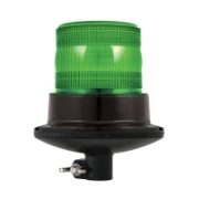 LED Autolamps EQPR Series LED R10 Green DIN Pole Beacon [EQPR10GBM-DM]