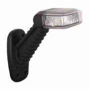 DBG VALUELINE LED RIGHT End-Outline Marker Light w/ Side - 60° Stalk Vertical Mount | Fly Lead [334.039]