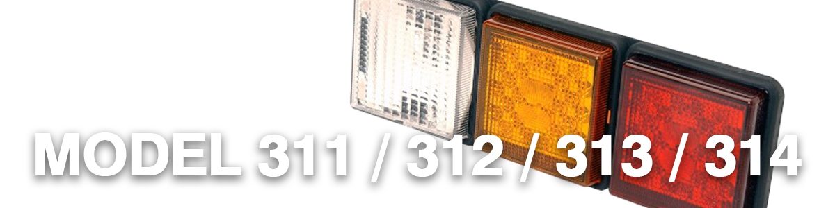 M311/M312/M313/M314 Series Rear Lamps