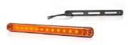 WAS W115 LED Side (Amber) Marker Light (Reflex) | 238mm | Fly Lead + Superseal - [824SS]