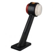 LED Autolamps 1005 Series LED RIGHT End-Outline Light w/ Side - 60° Stalk | Vertical Mount | Fly Lead [1005RE]