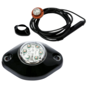 ECCO 9014A Hide-A-LED™ AMBER 6-LED Covert Directional Warning Module 12/24V