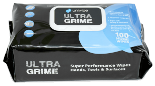 Uniwipe Ultragrime Large Industrial Wipes (Pack of 100) - 290