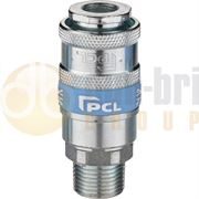 PCL Airflow R1/4 Male Coupling - Pack of 3 - AC21CM