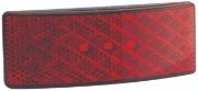 LED Autolamps EU38 Series 12/24V LED Rear Marker Light w/ Reflex | Red | Black Edition | Fly Lead - [EU38BRM]