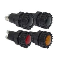 DBG Screw-Fit 18mm Round Dash Warning Lights