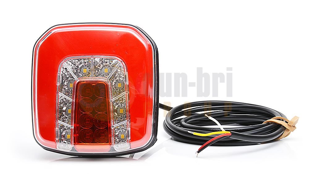 WAS W145 Series LED TAIL / FOG / REVERSE Light (Fly Lead) 12/24V - 1091