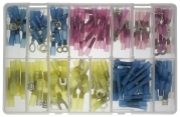 Assorted Heat Shrink Insulated Crimp Terminals | Box of 180 - [1023.DB26]