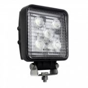 LED Autolamps 11015 Square 5-LED 756lm Work Flood Light 12/24V - 11015BM