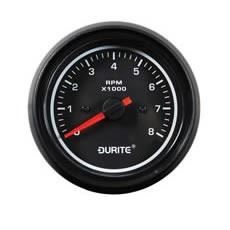 Durite  0-525-80 0-8000 rpm Tachometer Gauge (270° Sweep Dial)