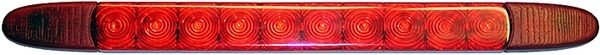 Hella 343 106 Series 280mm LED Auxiliary Stop Lamp (Red) | Self Adhering | Fly Lead | 24V - [2DA 343 106-211]