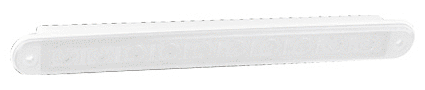 LED Autolamps 235 Series 24V Slim-line LED Indicator Light (Dynamic) | 237mm | Clear | Fly Lead - [235AC24-DI]