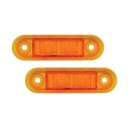 LED Autolamps 7922 Series LED Side Marker Light | Fly Lead [7922AM2] - Twin Pack