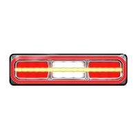 LED Autolamps 3854 12/24V LED Rear Combination Light | 387mm - [3854FWARM] - 2