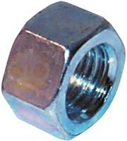 DBG UNC Full Hex Nuts & 'P' Type Nylon Insert Locking Nut - Zinc Plated Steel - Assorted Box of 220 - 1023.5118