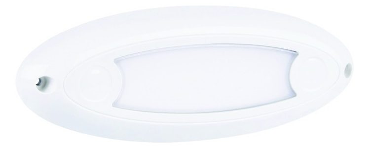 LED Autolamps 16606WM (166mm) 27-LED OVAL Interior Light 240lm 12/24V