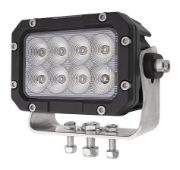 DBG 8-LED Square Work Light | Flood Beam | 6400lm | DT Conn. | Pack of 1 - [711.045]