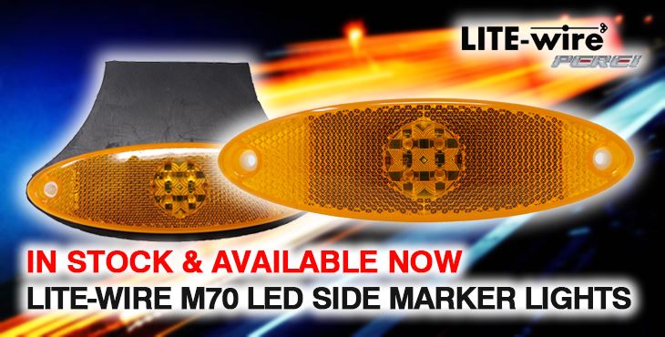 Main Banner LITE-wire SM70 LED Side Markers