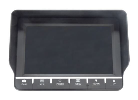 DBG 708.038 7" GPS/SAT NAV TFT LCD Monitor 3CH 12/24V