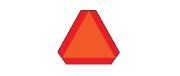 Flexible Slow Moving Triangle Marker | Pack of 1 | 365 x 365mm - [350.TR4]