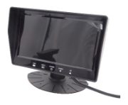 DBG 708.107M 7" CCTV Monitor - 3x Camera Inputs, 3x Triggers, Fan Bracket