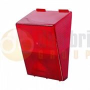 Rubbolite 3332A M80 Rear Combination Light RED REPLACEMENT LENS with Reflector