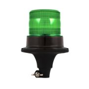 LED Autolamps EQPR Series LED R10 Green Flexi DIN Pole Beacon [EQPR10GBM-FD]