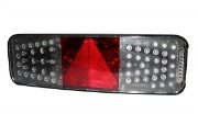 Truck-Lite M757 LED Rear Combination Trailer Light | 444mm | TL 7-Pin DIN + SS | Horizontal Mount | Right | 5 Function - [757/01/04]