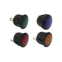 Push-Fit LED Warning Lights | Ø20mm Hole