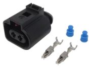 Aptiv HDK 2.8 Sealed Series Connector Kit | 2-Way Plug | Female Sockets | Pack of 1 - [330.1JO973722/P]