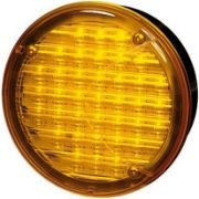 Hella 964 169 Series 24V Round LED Indicator Light | Left/Right | 122mm | Fly Lead - [2BA 964 169-311]
