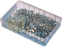 DBG UNF Full Hex Nut - Zinc Plated Steel - Assorted Box of 300 - 1023.5115