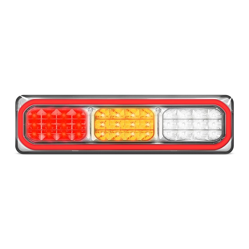 LED Autolamps 3852 Series 12/24V LED Rear Combination Light | 387mm - [3852WARM] - 2
