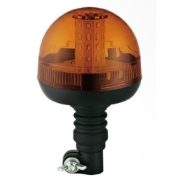 LAP Electrical RCB 'Agri' Range LED R10 Amber Flexi DIN Pole Beacon [RCB040LEDA]