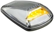 LED Autolamps 77 Series 12/24V CAT6 LED Indicator Light | 77mm | Fly Lead | Clear - [77ACMB]