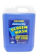 Polygard Arctic Screenwash Concentrate -20°C | 5 ltr Plastican | Pack of 1 - [MIS18210]