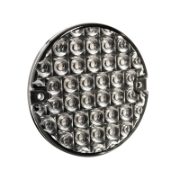 LED Autolamps 95 Series 12/24V Round LED STI Light | 95mm | Fly Lead - [95STIM]